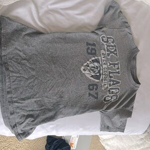 Six flags vintage tee